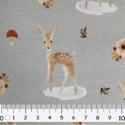 Jersey digital "Sweet Deer" Reh | grau